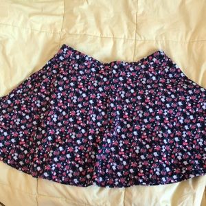 floral skirt